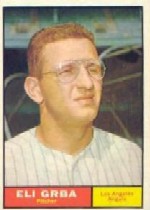1961 Topps Baseball Cards      121     Eli Grba